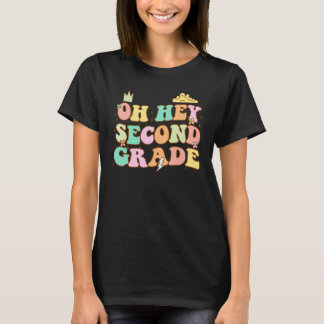 Camiseta De Volta À Escola Professora segundo Segundo