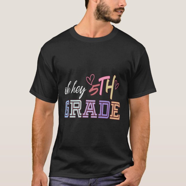 Camiseta De Volta À Escola, Professores Da 5 (Frente)
