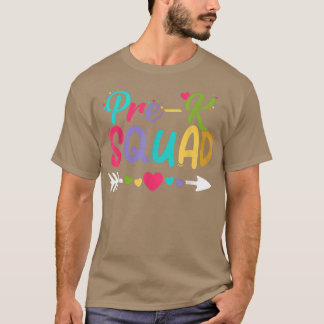 Camiseta De Volta À Escola Professores Pré-K