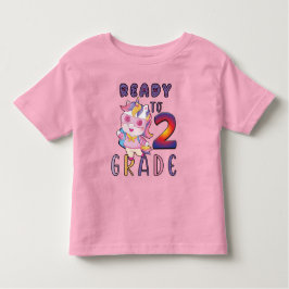 Camiseta De Volta À Escola, Prontos Para O 2º Ano
