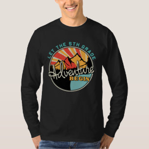 Camiseta De Volta à Escola Que Comece a Aventura da 5ª Sé