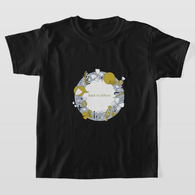 Camiseta De volta à escola Querido pequenas coisas (Postura )