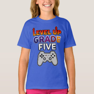 Camiseta De Volta à Escola Suba de Nível Quinta Série
