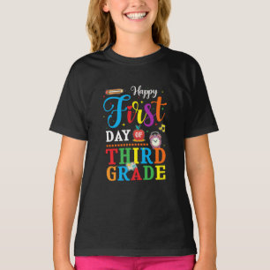 Camiseta De Volta à Escola, terceira série