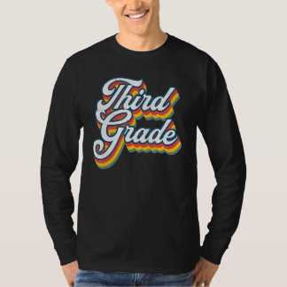 Camiseta De Volta à Escola Terceira Série Vintage 3º Ano En
