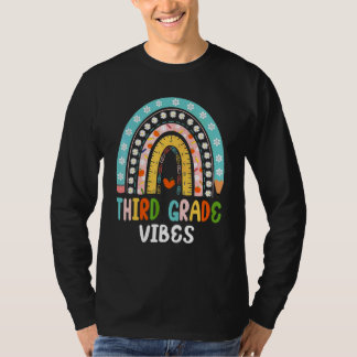 Camiseta De Volta à Escola Vibes da Terceira Série Professo