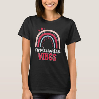 Camiseta De Volta à Escola Vibes de Jardim de Infância Alun