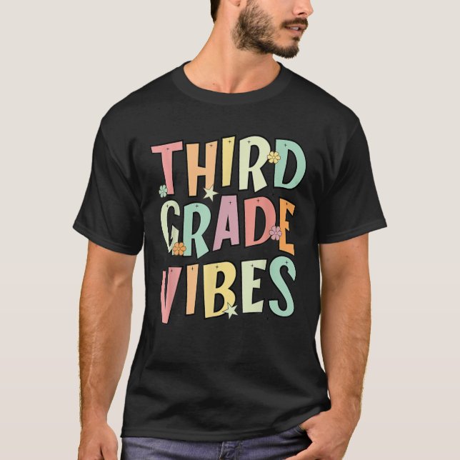 Camiseta De Volta À Escola Víblias De Terceiro Grau Profess (Frente)