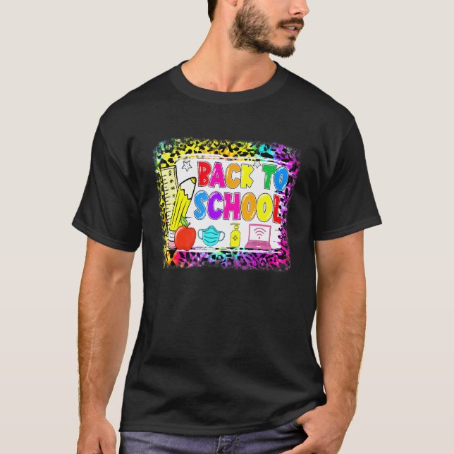 Camiseta De Volta à Escola Virtual Pandemia Professor Prime (Frente)