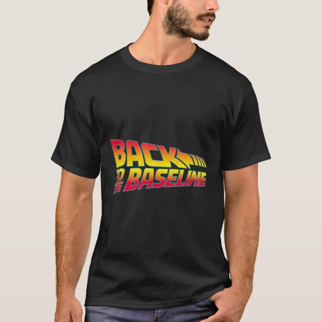 Camiseta De Volta à Linha de Base  (Frente)