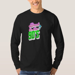 Camiseta De volta à música Shirt Retro Vintage dos anos 90