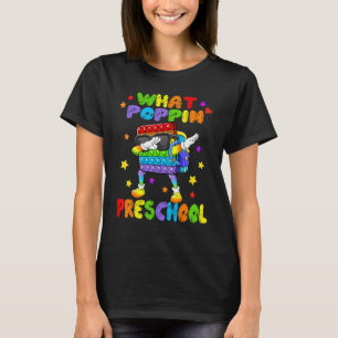 Camiseta De Volta À Pop Da Escola Ti Fidget Toys What Poppi