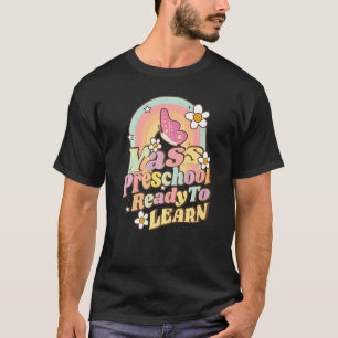 Camiseta De Volta À Pré-Escola Idiota Vibes Professores Cri