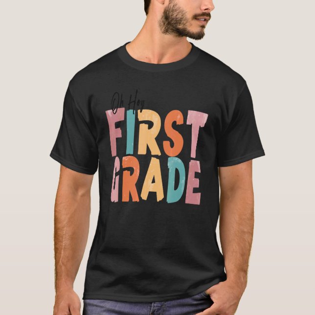 Camiseta De Volta À Professora De Estudantes... (Frente)