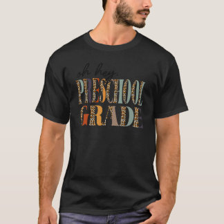 Camiseta De Volta À Professora De Estudantes...