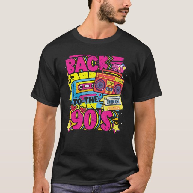 Camiseta De Volta À Rádio Disco Dos Anos 90 E A Tecnologia  (Frente)