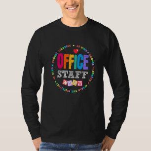 Camiseta De Volta À Semana De Apreciação Do Administrador E