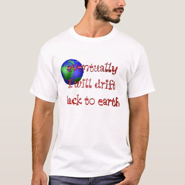 Camiseta "De volta à terra " (Frente)