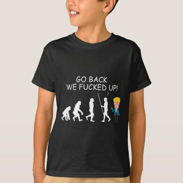 Camiseta De Volta, Acabamos Com A Aparência Eleitoral Anti- (Frente)