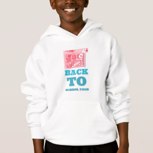 Camiseta De Volta Ao Almoço Da Escola De Comida