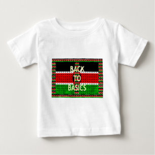 Camiseta De volta ao básico: A bandeira do Quênia pensava e