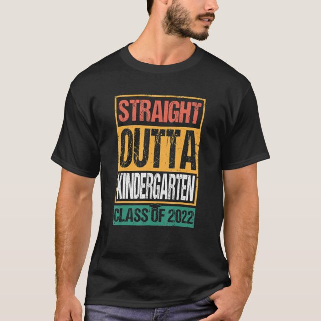 Camiseta De Volta Ao Hetero Escolar Fora Da Classe De Jardi (Frente)