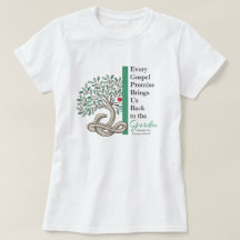 DE VOLTA AO JARDIM Christian Gospel White Short