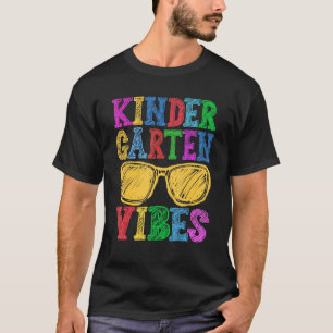 Camiseta De Volta Ao Jardim De Infância Vibes 1rua Dia Prof