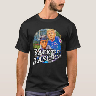 Camiseta De volta ao porão Biden Trump Patriot R