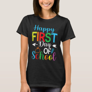 Camiseta De Volta Ao Primeiro Dia De Professores