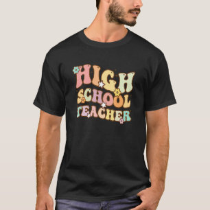 Camiseta De Volta Ao Professor Colorido De Segundo grau Esc