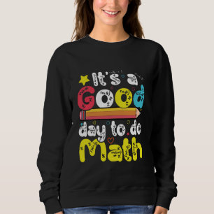 Camiseta De Volta Ao Professor É Um Bom Dia Fazer Matemátic