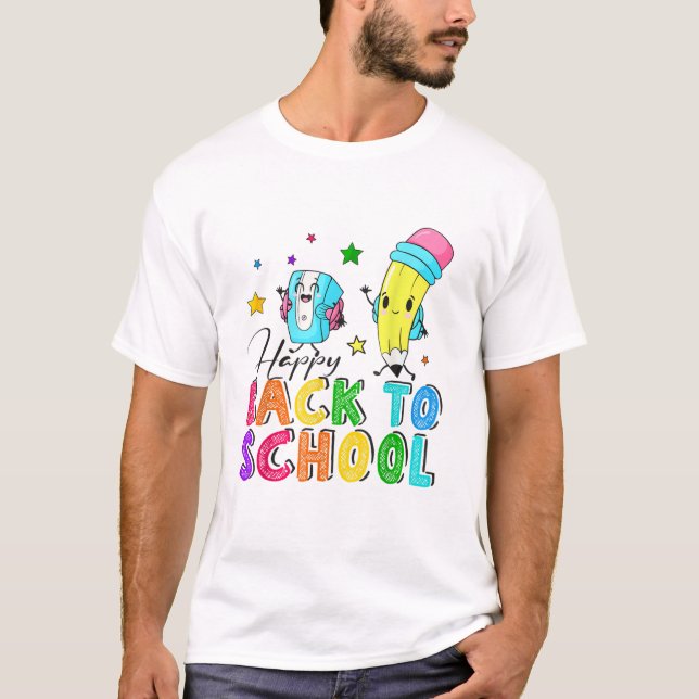 Camiseta De Volta Ao Professor Escolar (Frente)