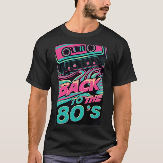 Camiseta De volta aos anos 80 (Frente)