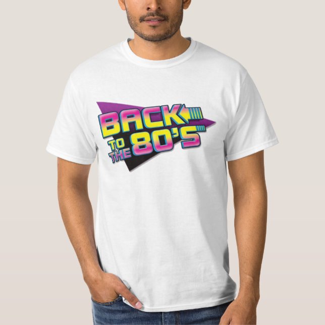 Camiseta de volta aos anos 80 (Frente)