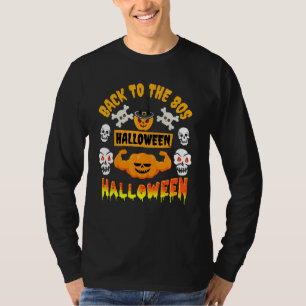 Camiseta De Volta Aos Anos 80 Homens De Figurino De Hallowe