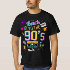 Camiseta De Volta Aos Anos 90 Adoro Figurino De Vestido De