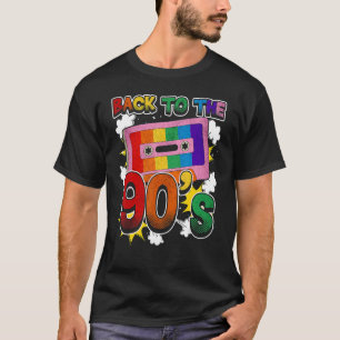 Camiseta De volta aos anos 90 Disco Radio e Era Techno Vin