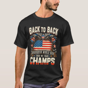 Camiseta De Volta Aos Inderrotados Campeões Da Guerra Mundi