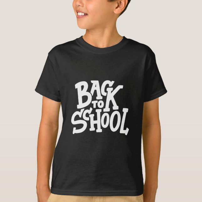 Camiseta De volta às aulas (Frente)