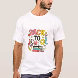 Camiseta de volta às aulas