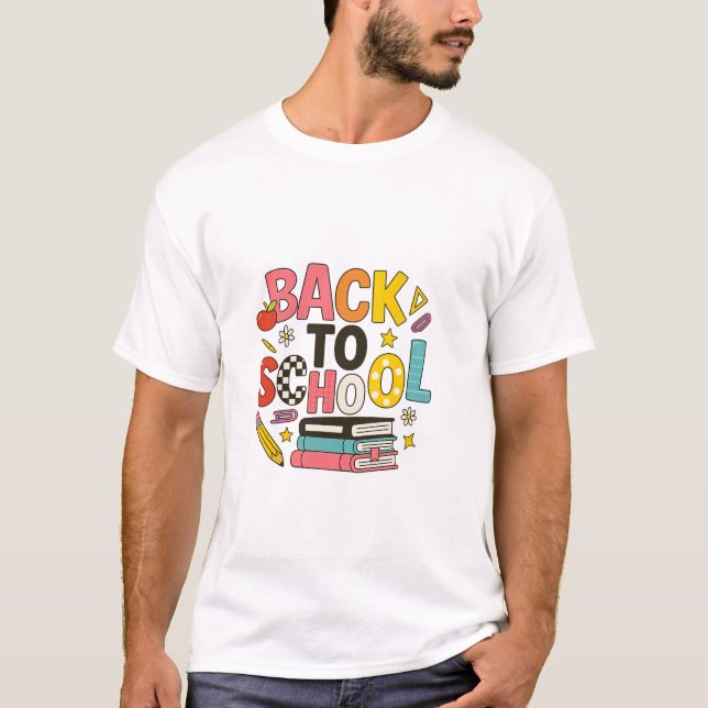 Camiseta de volta às aulas (Frente)