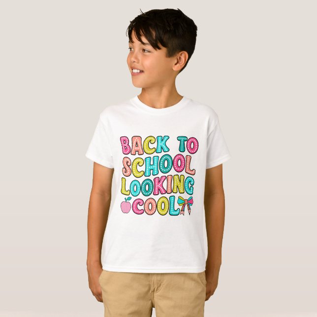 Camiseta De Volta às Aulas (Frente Completa)