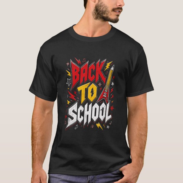 Camiseta De volta às aulas (Frente)