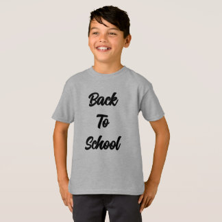 Camiseta De volta às aulas 