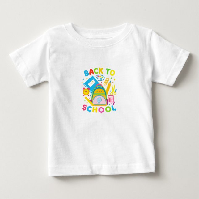 Camiseta de volta às aulas (Frente)