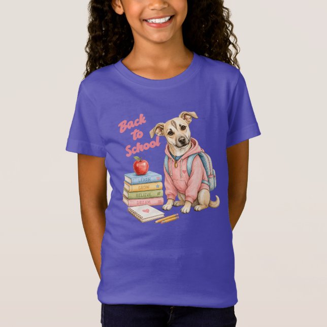 Camiseta De Volta às Aulas com Lina (Frente)