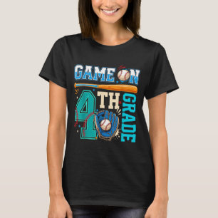 Camiseta de Volta às Aulas de Beisebol Meninos Vam