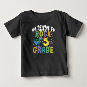 Camiseta De Volta às Aulas Estou Pronto Para Balançar 5ª Sé