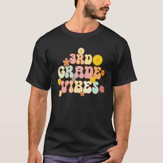 Camiseta De Volta Às Escolas Do Terceiro Grau Vibes Profess (Frente)